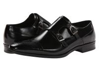Latest Stacy Adams Monk Strap Loafers for Men - Trevor - Black Sale Online